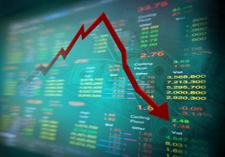 Share Falls August 2017