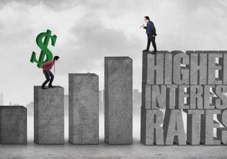 US interest rates climb