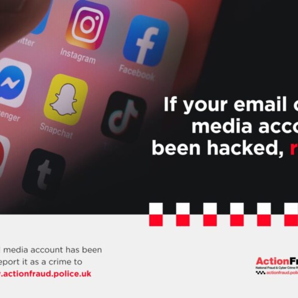 Action Fraud warns of social media account and email takeover scams