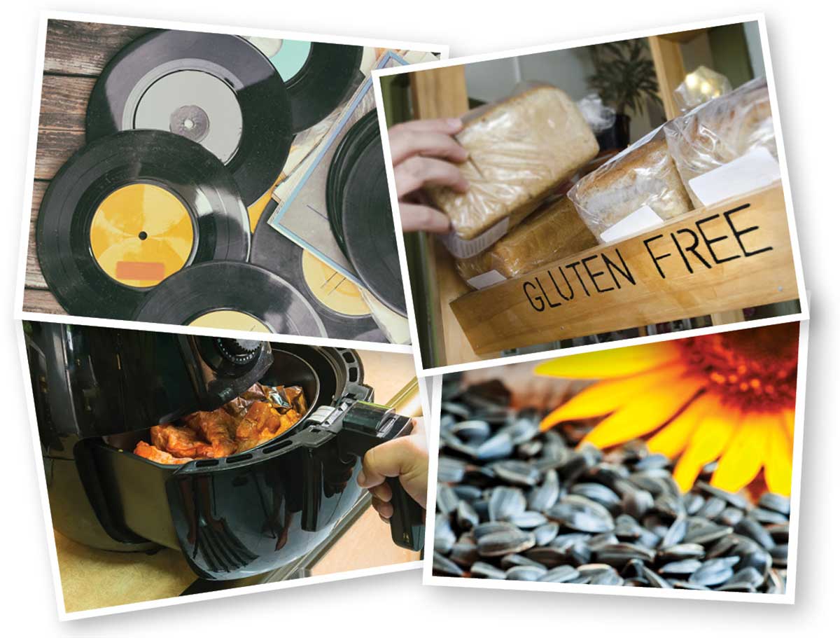 Out goes hand sanitiser, in comes vinyl…