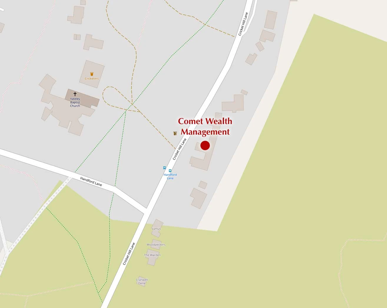 Comet Wealth Location Map