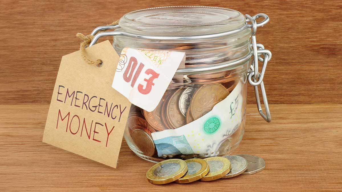 Where is your emergency cash?